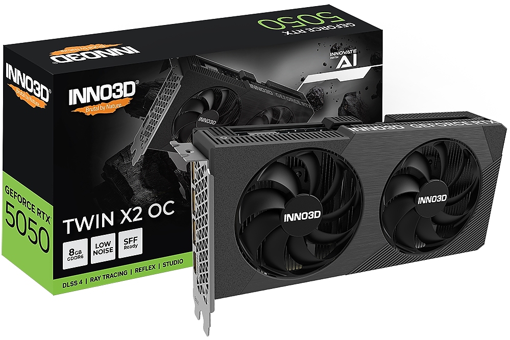Inno3D GeForce RTX 5050 8GB GDDR6 Twin X2 OC