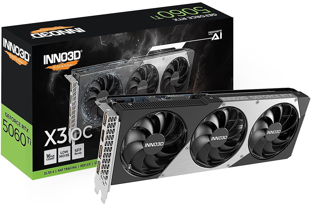 Inno3D GeForce RTX 5060 Ti 16GB GDDR7 X3 OC