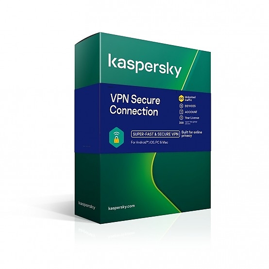 Kaspersky Secure Connection Eastern Europe Edition. 5-Device; 1-User 1 year Base Download Pack