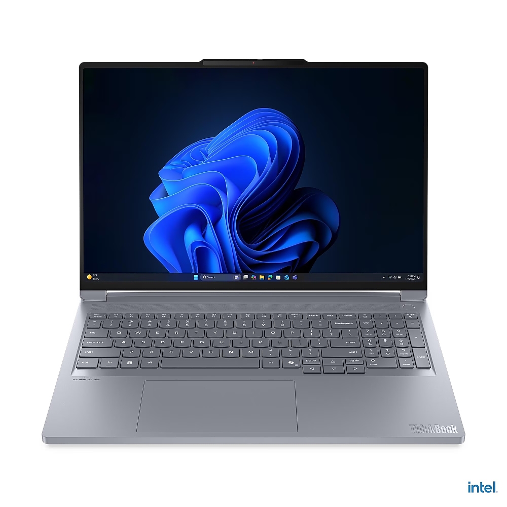 Lenovo ThinkBook 16p G6 Intel Core Ultra 7 255HX, 20C up to 5.2GHz, 30MB), 32GB (16+16) DDR5-5600, 1TB SSD, 16" WQXGA (2560x1600) IPS AG, NVIDIA GeForce RTX 5060 8GB, Color Calibration, FHD&IR Cam, Backlit KB, WLAN, BT,Luna Grey, FPR, Win11Pro, 3Y Onsite