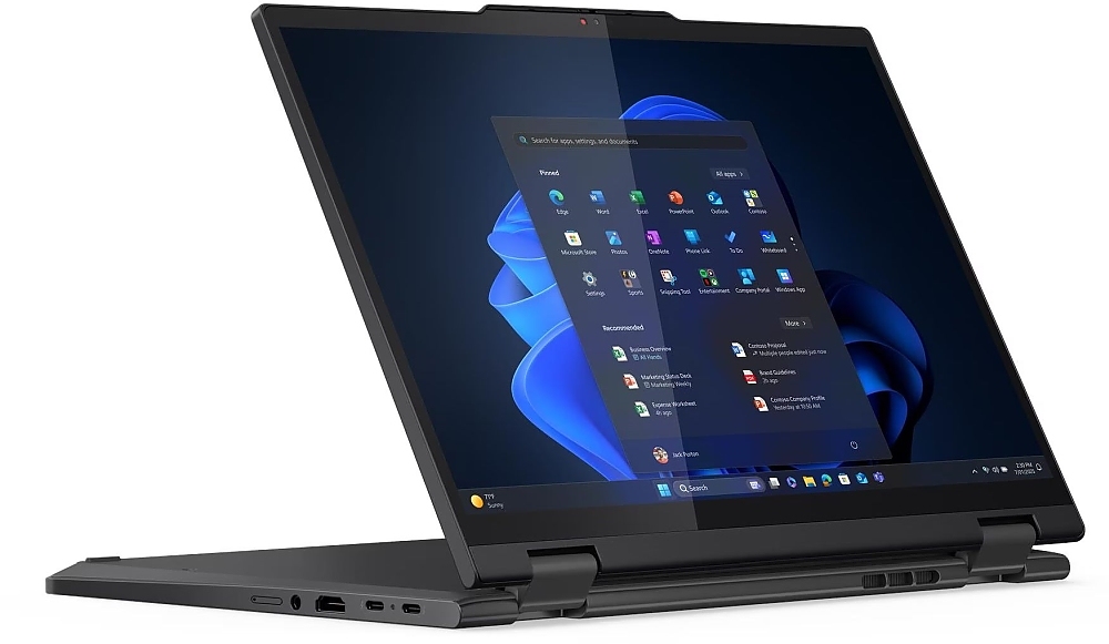 Lenovo ThinkPad T14s 2-in-1 G1 Intel Core Ultra 7 255U, 12C (up to 5.2GHz,12MB), 32GB LPDDR5x-7467, 1TB SSD, 14" WUXGA (1920x1200) IPS AR AS, Touch, Integrated Intel Graphics, WLAN, BT, 5MP&IR Cam, Pen, Backlit KB, SCR, FPR, 3 cell, Win11Pro, 3Y Premier
