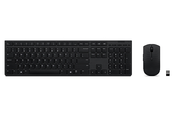 Lenovo Professional Wireless Rechargeable Combo Keyboard and Mouse