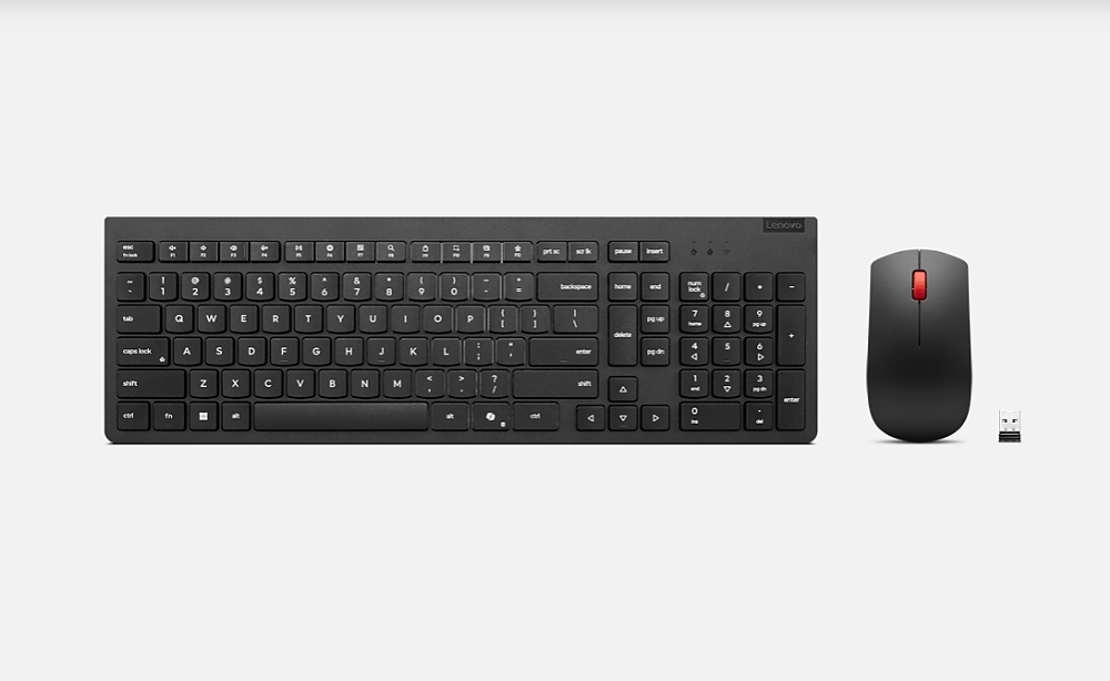 Lenovo Essential Wireless Combo Keyboard & Mouse Gen2 Black-Bulgarian