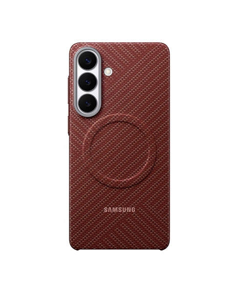 Samsung S26+ Carbon Magnet Case Coral Red