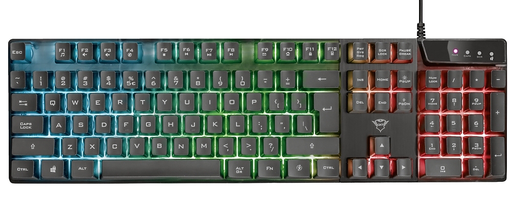 TRUST GXT 835 Azor Gaming Keyboard US