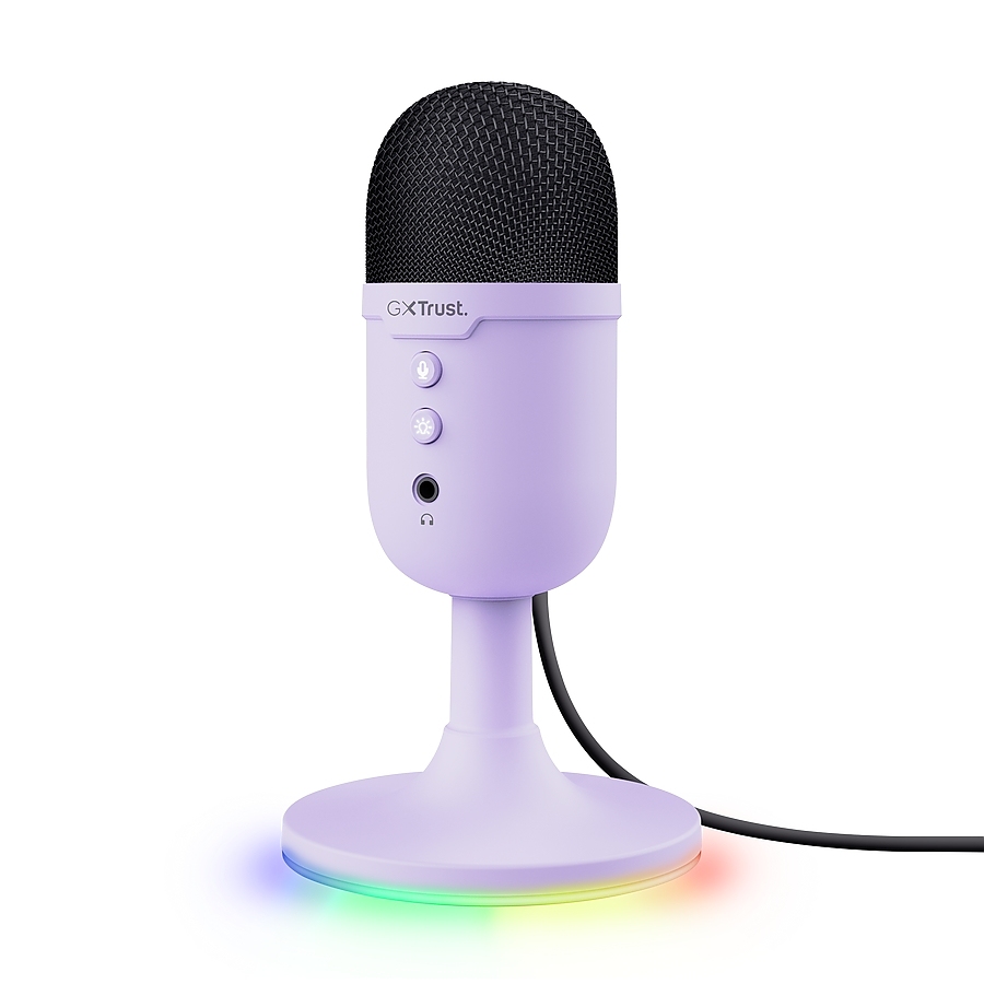 TRUST GXT234P Yunix, USB Microphone, Purple