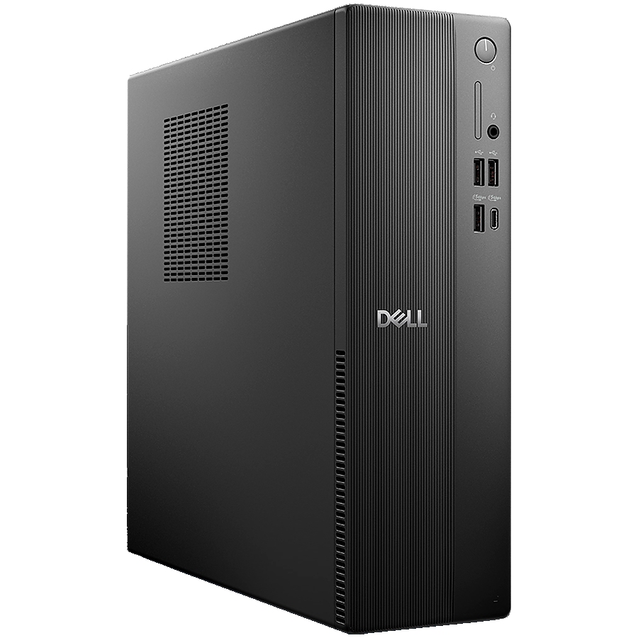 Dell Pro Slim Essential (QVS1260), Intel Core i3-14100(4C, 8T, 12MB, up to 4.7GHz), 8GB(1x8GB) DDR5, 512GB M.2 SSD, UHD 730 Graphics, WiFi+BT, BG KBD+Mouse, Ubuntu, 3Y ProSupport