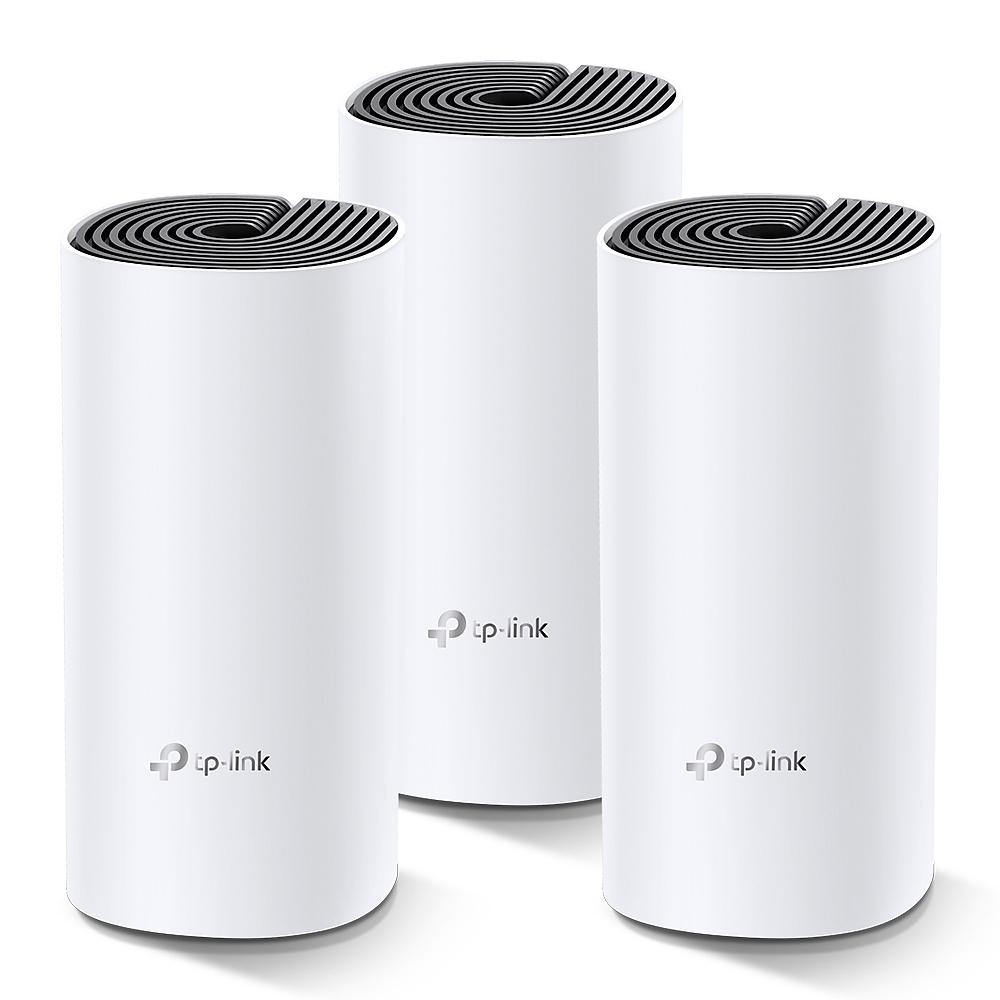 Безжичен рутер TP-LINK Deco M4(3-pack), AC1200, 2xGbE, MU-MIMO