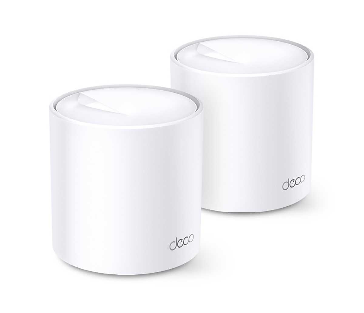 Безжичен рутер TP-LINK Deco X20(3-pack), AX1800, 2xGbE, MU-MIMO, Wi-Fi 6
