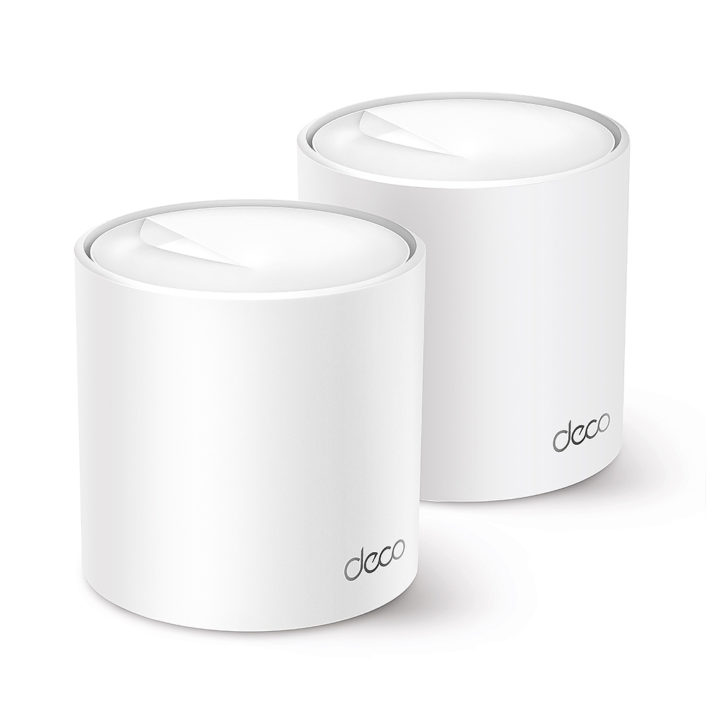 Безжичен рутер TP-LINK Deco X50(2-pack), AX3000, 3xGbE, MU-MIMO, Wi-Fi 6