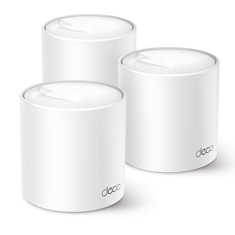 Безжичен рутер TP-LINK Deco X50(3-pack), AX3000, 3xGbE, MU-MIMO, Wi-Fi 6