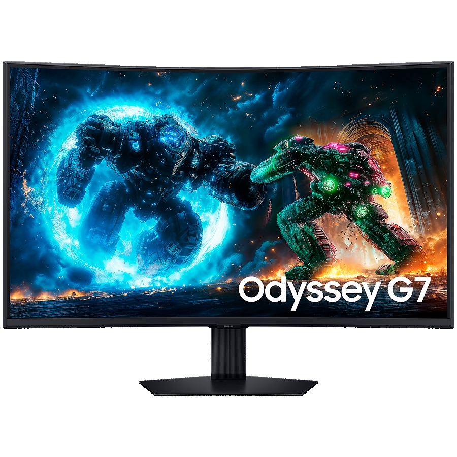 Monitor LED Samsung Odyssey G7 LS37FG750EUXEN 37", 3840x2160, UHD, 165Hz, VA AG, 16:9, 3000:1, 600 cd/m2 HDR600, 1ms, 178/178, 95% DCI-P3, DP, 2xHDMI, 2xUSB-A, Flicker-free, Tilt, Height Adjust, VESA 200x200, CoreSync Lighting, 2Y
