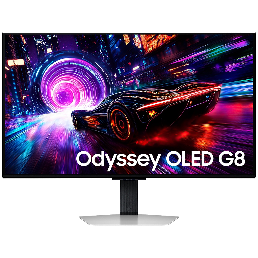 Monitor LED Samsung LS32FG810SUXEN Odyssey Oled G8 G81SF, 32" UHD Flat 16:9 (3840x2160) 240Hz, 260 cd/m2, 1m:1, HDR10+, 1ms (GTG), 178/178, FreeSync PP, 1xDP 2xHDMI, 2xUSB 3.2 , 3.5 Jack, Tilt/Pivot/Swivel/HeightAdj, 2Y