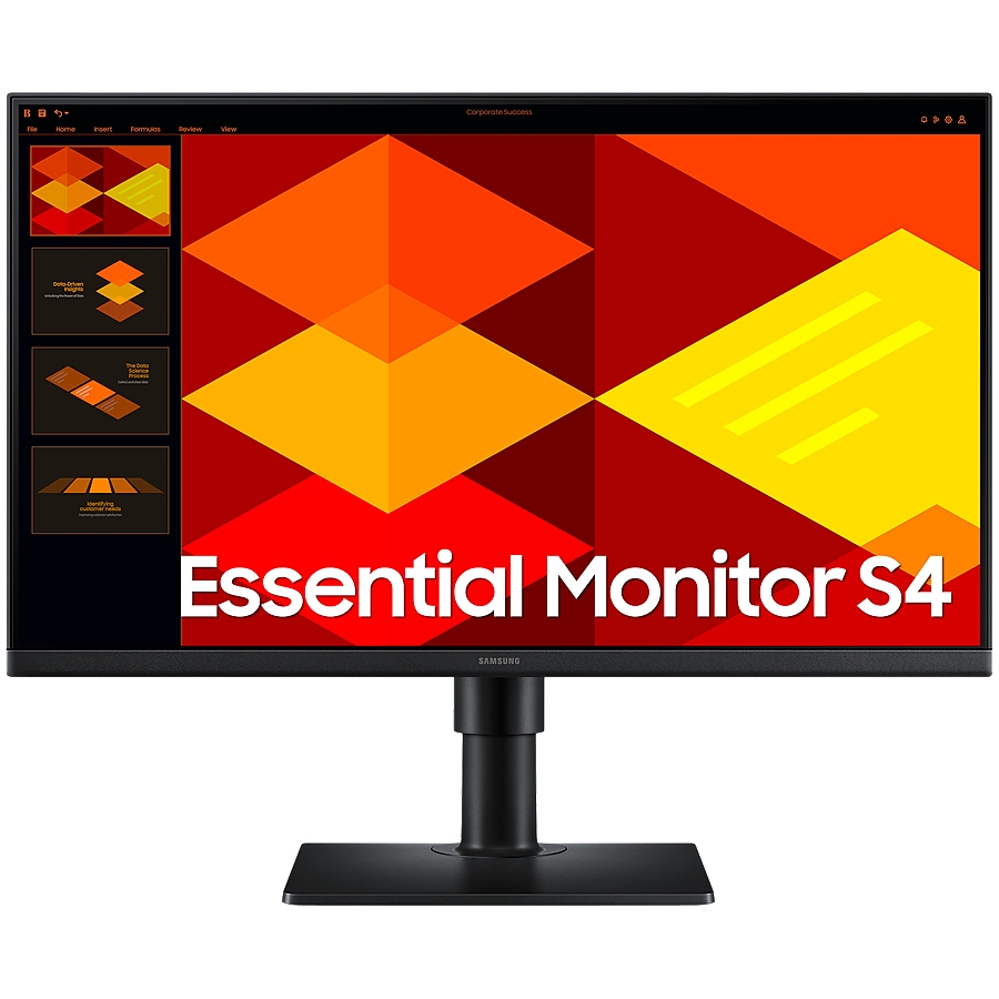 Monitor LED Samsung LS24D406GAUXEN S40GD, 24" FHD FLAT 16:9 (1920x1080) IPS 100Hz, 250 cd/m2, 1000:1, 5ms, 178/178, 1xDP 2xHDMI, USB Hub 2xUSB TypeA, 3.5 jack Tilt, Pivot, Rotate, Height Adjust, VESA 100x100, 2Y