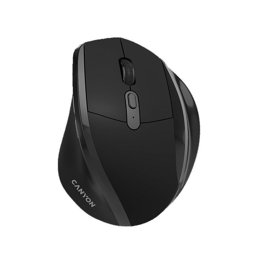 CANYON mouse OnClick 17 Ergonomic 6 buttons 1600DPI Wireless Black