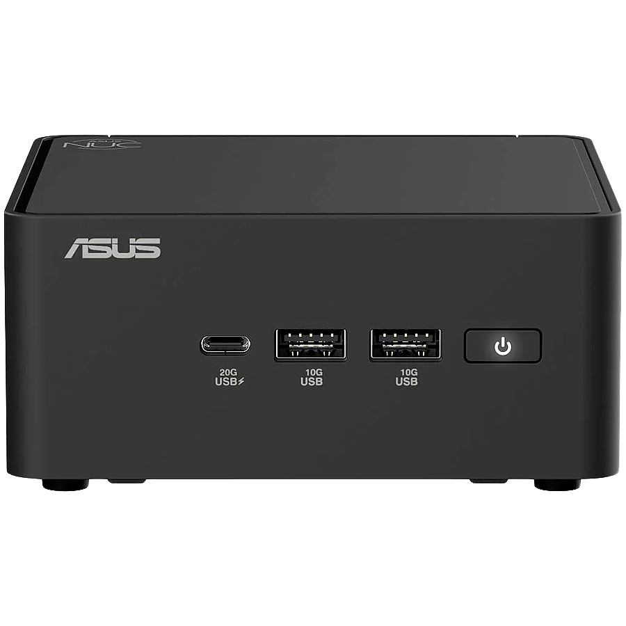 ASUS NUC 15 PRO/RNUC15CRHU700002/Ultra 7 255H 28W/Intel Arc graphics/no RAM/no Storage/Intel Wi-Fi 7 BE201/USB Total - 7/4 USB Type-A/3 USB Type-C (1x USB3.2 + 2x TB4)/2x HDMI 2.1/Support Displays - 4x 4K/no OS/EU Cord/Kit (L6)/Tall/EAN:4711387950005