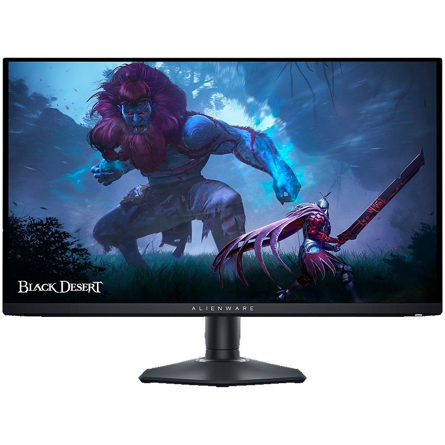 Alienware AW2725DF Gaming Monitor, 27" (26.7") QD OLED QHD 2560x1440 360Hz AG, 1000 cd/m2 (HDR peak), 1.5m:1, 0.03ms, 178/178, 2xDP 1.4, 1xHDMI 2.1, 1xUSB Type-B up, 3xUSB Type-A down, 1xUSB Type-C down, AMD FreeSync, Height, Tilt, Swivel, Pivot, 3Y