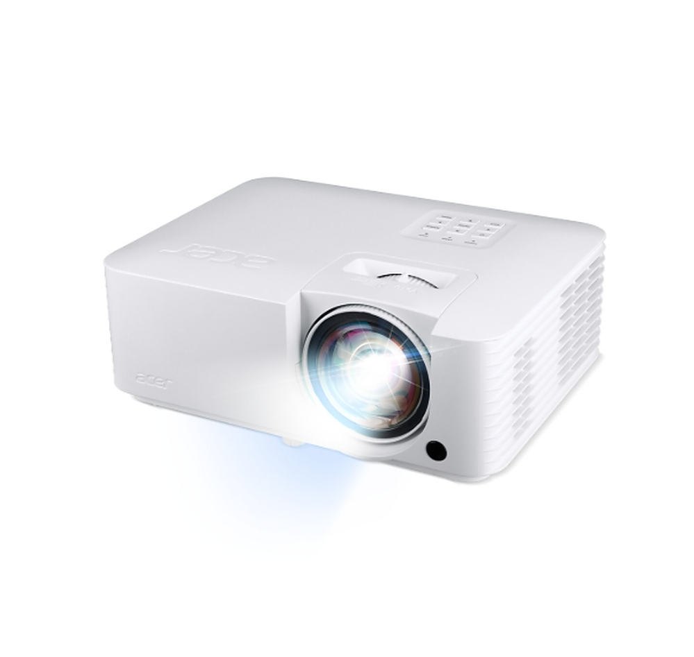 Acer Projector Vero SL2520n, DLP, Laser, Short Throw 0.5, FHD (1920x1080), 4000 ANSI Lumens, 1.43x, 3, 500 000:1 Dynamic Black, HDMI 2.0 x2 (HDCP 2.2), DC Out (5V/1.5A, USB-A), RS232, LAN (RJ45), Speaker 15W, Laser lifespan up to 30000h,2.9 kg, Bag, 3Y,