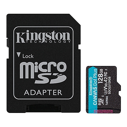128G SDMIC KINGST GO+ SDCG3