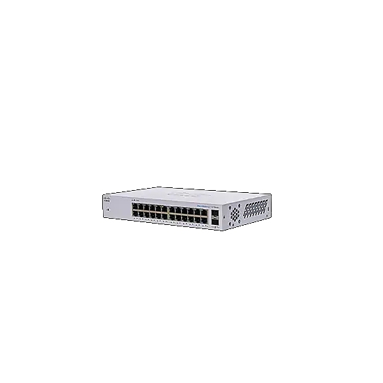 Cisco CBS110 Unmanaged 24-port GE, Partial PoE, 2x1G SFP Shared