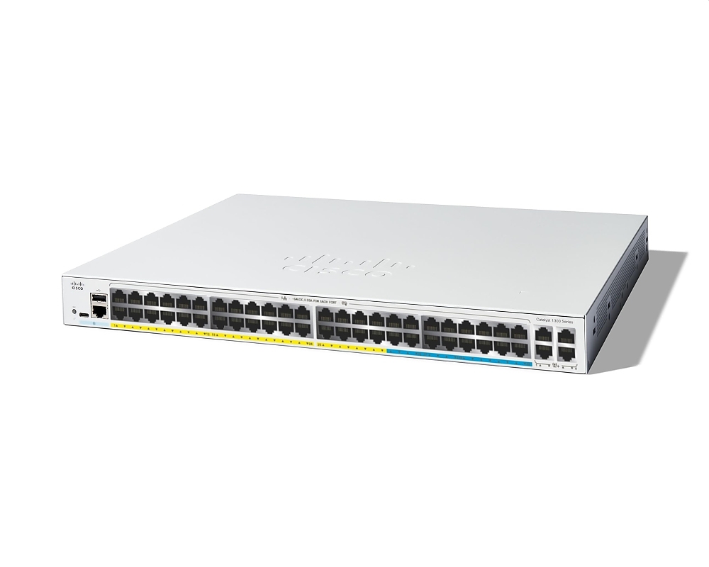 Cisco Catalyst 1300 16-port 2.5GE, 32-port GE, PoE, 4x10G SFP+