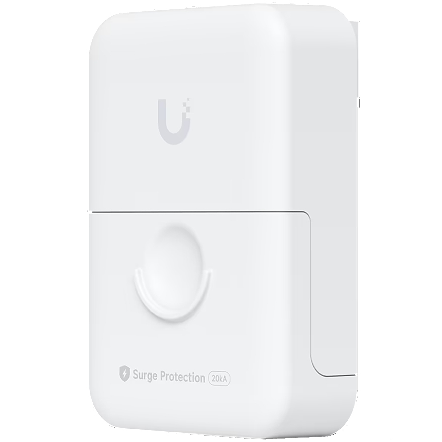Ubiquiti UACC-ETH-SP-Pro Ethernet Surge Protection Outdoor up to 20kA discharge current, (2) Passive, surge-protected RJ45 connections