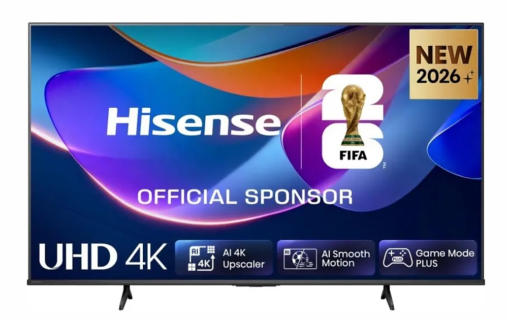 Hisense 50" A6S, 4K Ultra HD 3840x2160, DLED, DFA, Precision Colour, HDR 10+, HLG, Dolby Vision,Light sensor, Smart TV, WiFi, BT, AnyView Cast, Gaming Mode, 1xHDMI2 eArc, 3xHDMI, 2xUSB, LAN, CI+, DVB-T2/C/S2, Black