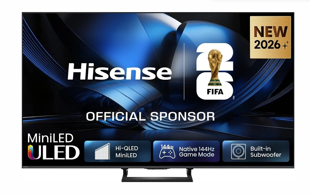 Hisense 65"U7SE, 4K Ultra HD 3840x2160, ULED, FALD, Quantum Dot, 144Hz, IPS, HDR 10+, HLG, Dolby Vision IQ, Dolby Atmos, Smart TV, WiFi 5GHz, WiFi Direct, BT, Anyview Cast,light sensor, 4xHDMI, 2xUSB, LAN, CI+, DVB-T2/C/S2, Black
