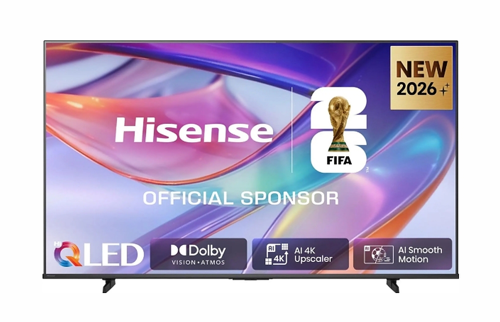 Hisense 85" E7S, 4K Ultra HD 3840x2160, Quantum Dot, 60Hz, Light Sensor,IPS, HDR 10+, HLG, Dolby Vision IQ, Dolby Atmos, Smart TV, WiFi 5GHz, WiFi Direct, BT, Anyview Cast, 3xHDMI, 2xUSB, LAN, CI+, DVB-T2/C/S2, Black
