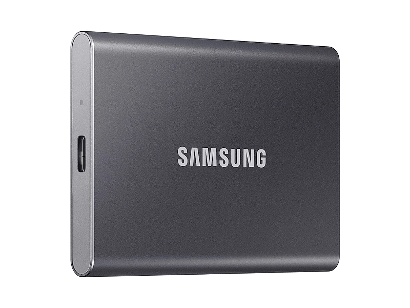 Samsung Portable SSD T7 2TB, USB 3.2, Read 1050 MB/s Write 1000 MB/s, Titan Gray