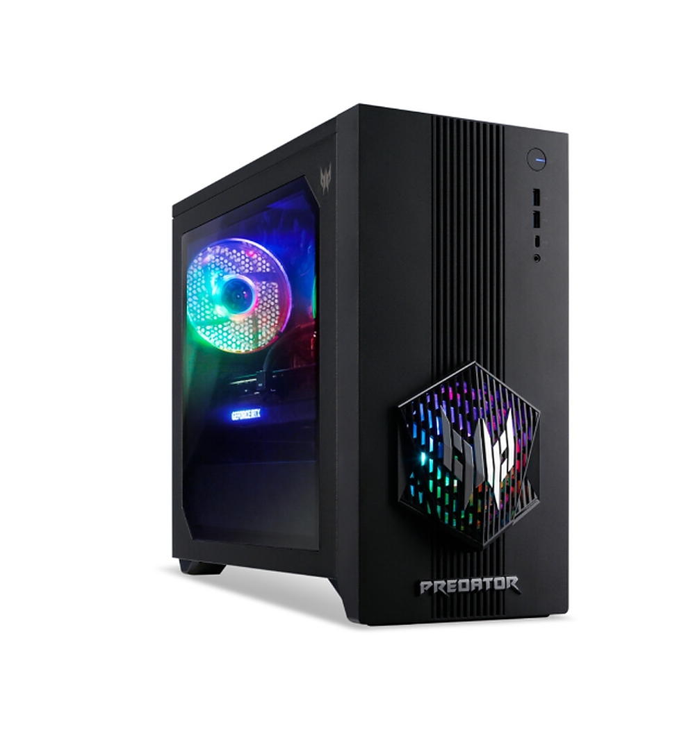 Acer Predator PO3-665, Intel Core Ultra 7 265F (up to 5.30GHz, 30MB), 32GB DDR5 5600MHz (2*16GB), 1TB SSD PCI-e + M.2 slot free, no DVD, GeForce RTX 5070 12GB GDDR7, GLAN, WiFi7&BT5.4, 4*USB 3.2, 4*USB 2.0, 1*Type C, 850W Plus Gold, No OS