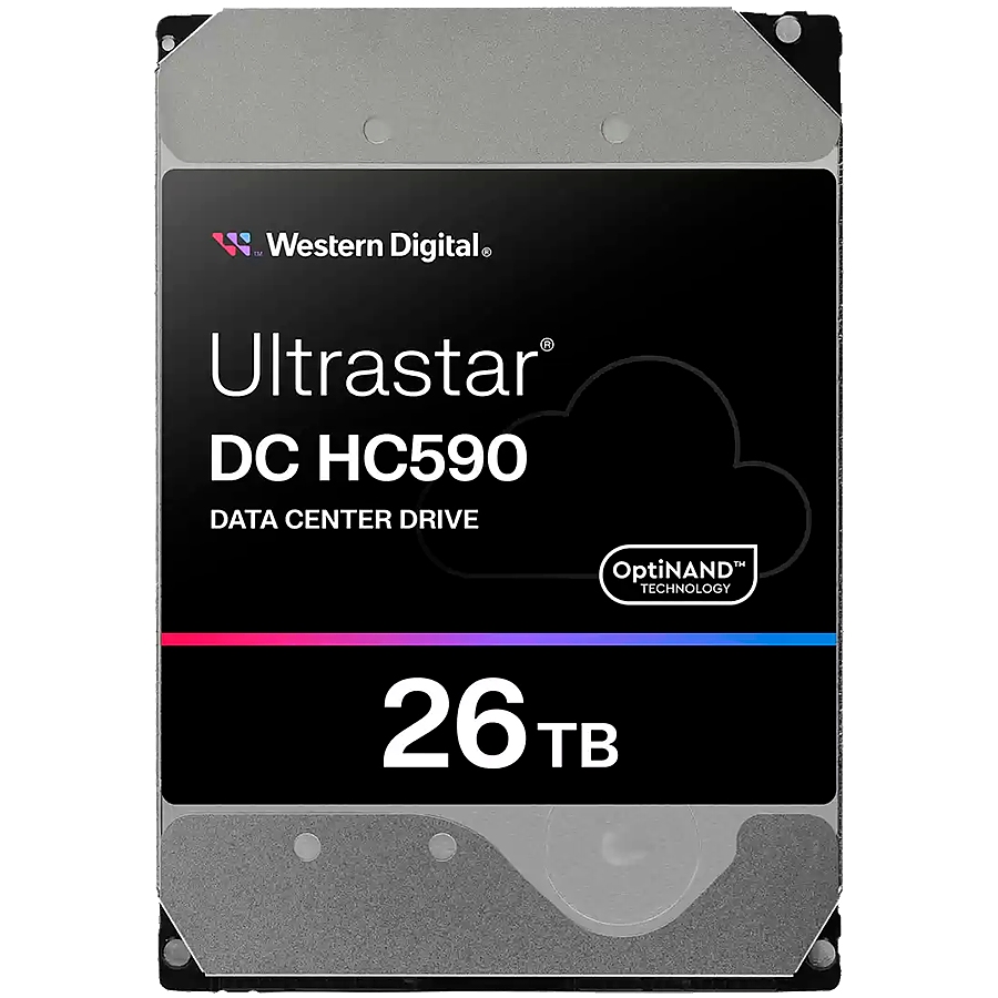 HDD Server WD/HGST ULTRASTAR DC HC590 (3.5&rsquo;&rsquo;, 26TB, 512MB, 7200RPM, SATA 6Gb/s, 512E SE NP3) SKU: 0F65672