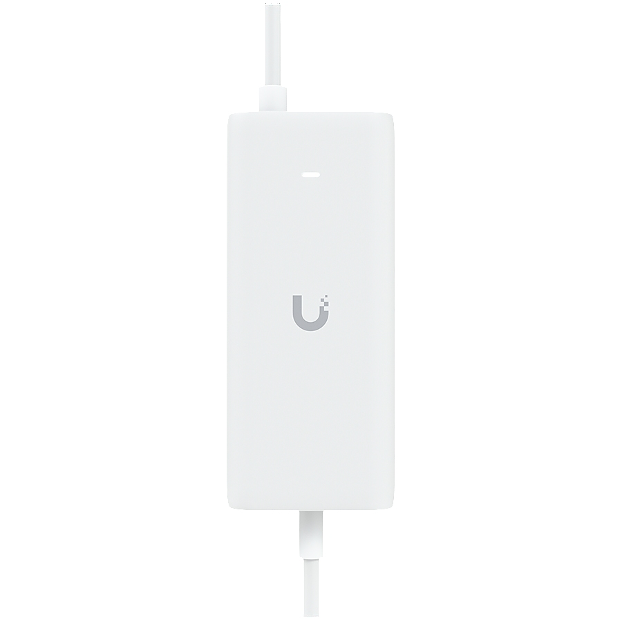 Ubiquiti UniFi UACC-PoE+-USBC AC adapter with PoE+ up to 30W for UniFi Cloud Gateway, secure and flexible mount