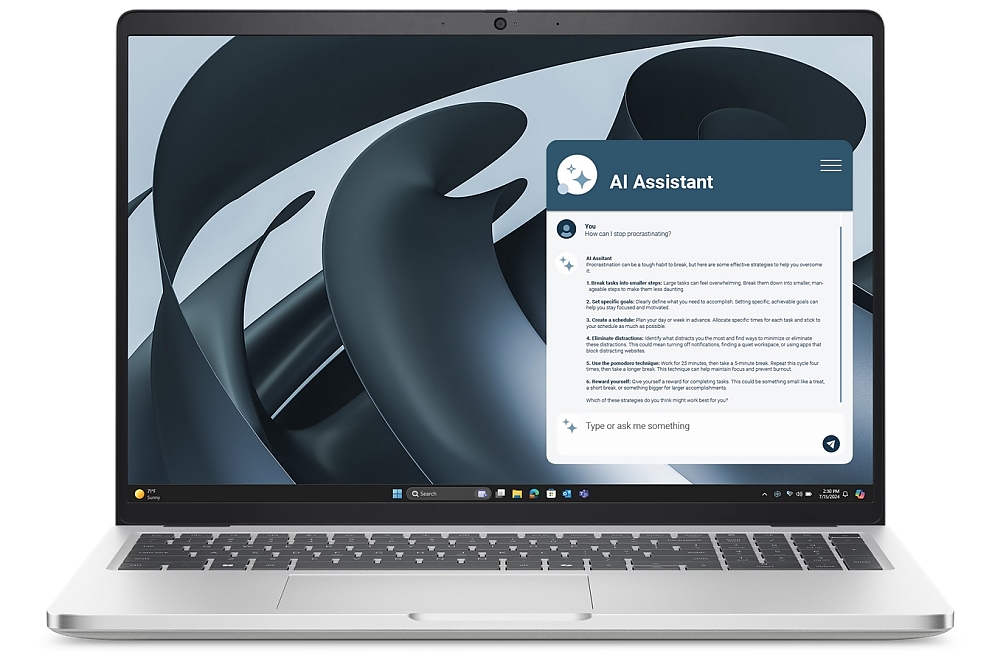 Dell Pro 16 Plus PB16255, AMD Ryzen 5 PRO 230, 32GB, 1TB SSD Gen4, 16.0" FHD+, AMD Radeon 760M, FgrPr & SmtCd, FHD, IR Cam, Mic, WLAN + BT, Backlit Kb, 3 Cell, W11Pro + Dell Pro 14-16 Premium Slim Backpack