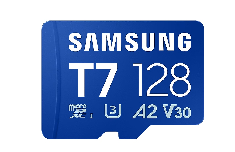 Samsung 128GB micro SD Card T7 UHS-I Transfer Speed up to 170MB/s Class 10 U3 V30 A2
