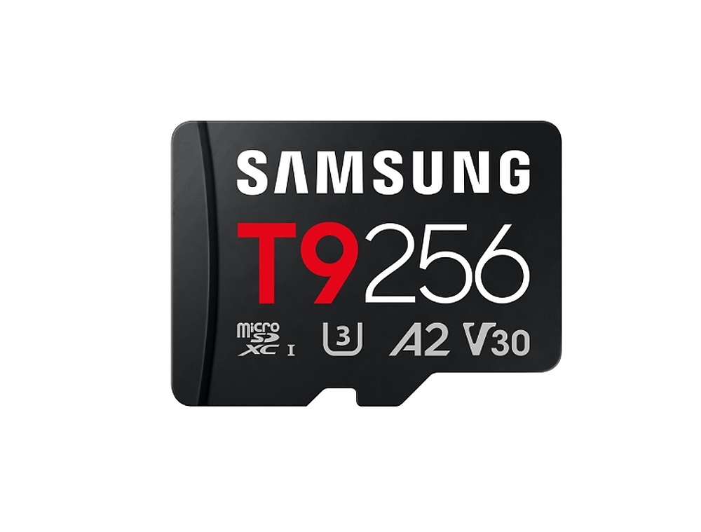 Samsung 256GB micro SD Card T9 UHS-I Read 200MB/s - Write 130MB/s Class 10 U3 V30 A2