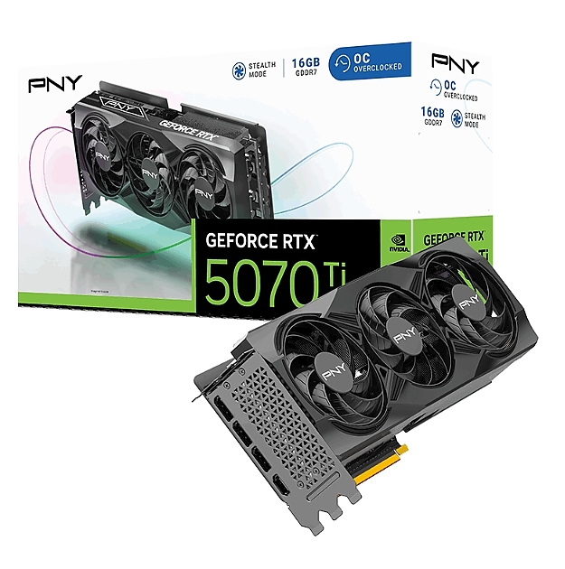 PNY GeForce RTX 5070 Ti 16GB Triple Fan OC