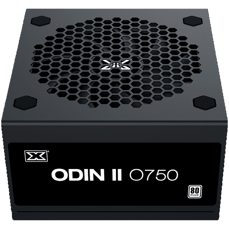 Xigmatek Odin II 750W (Black, AC 230V, DF APFC, Black Cable, 80PLUS, 120mm Fan, EU Power Cord, Color Box)