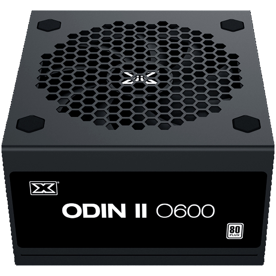 Xigmatek Odin II 600W (Black, AC 230V, DF APFC, Black Cable, 80PLUS, 120mm Fan, EU Power Cord, Color Box)