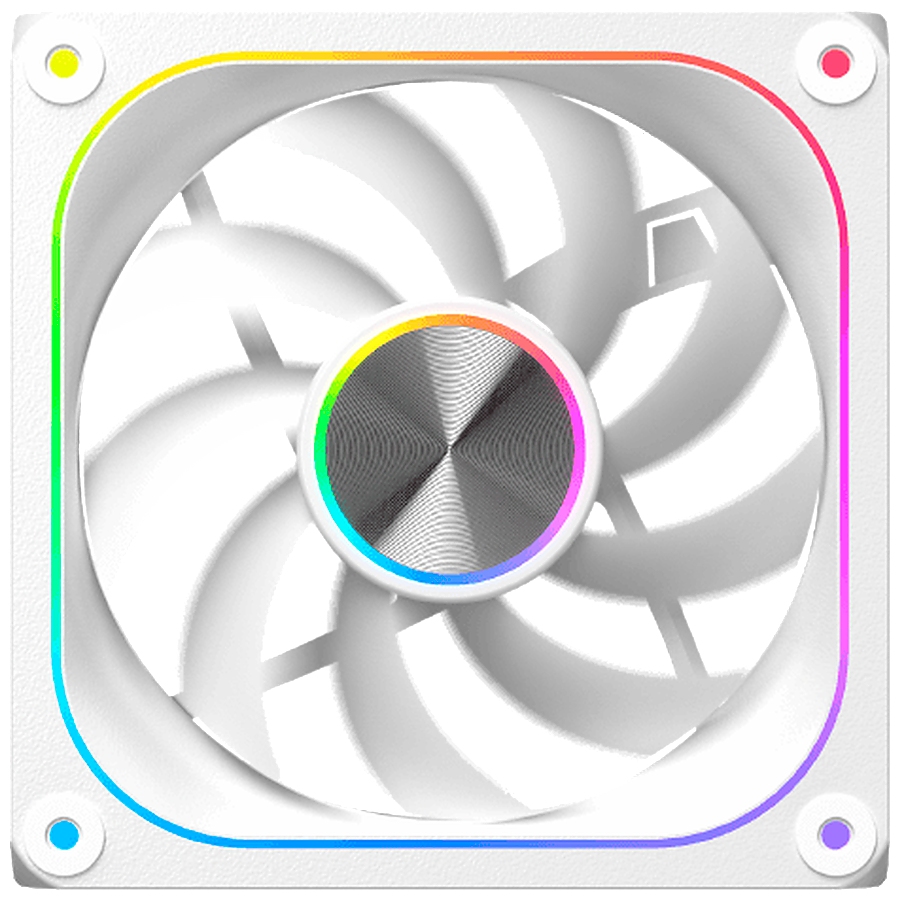 Infinity J22A Arctic EN49835 (WH, 3PCS J22A PWM Fans, ARGB & PWM Remote Control Box, A Logo Color Box)