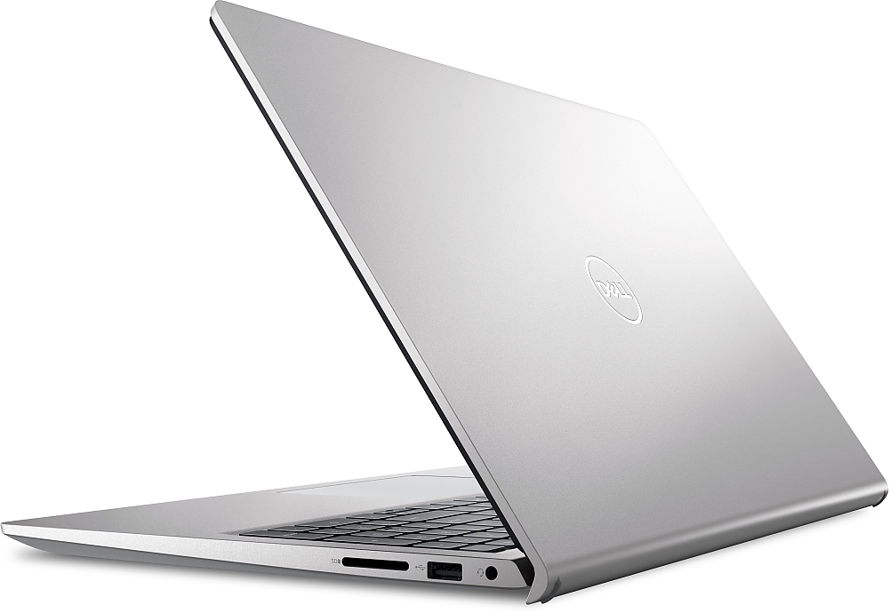 Dell 15 DC15250, Intel Core i5-1334U (10 cores, up to 4.60 GHz), 15.6" FHD (1920x1080) 120Hz 250 nits WVA AG, 16GB: 1x16GB, DDR4, 3200 MT/s, 1TB M.2 PCIe, Intel UHD Graphics, Wi-Fi 6, FPR, Backlit, Platinum Silver (Aluminum), 3Y PS