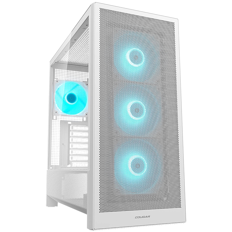 COUGAR MX230 RGB PC Case, Mid Tower, White