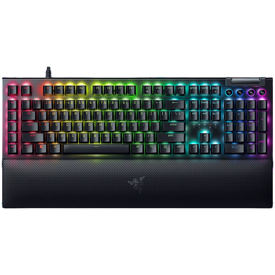 RAZER BlackWidow V4 (Yellow Switch) Gaming Keyboard - US Layout