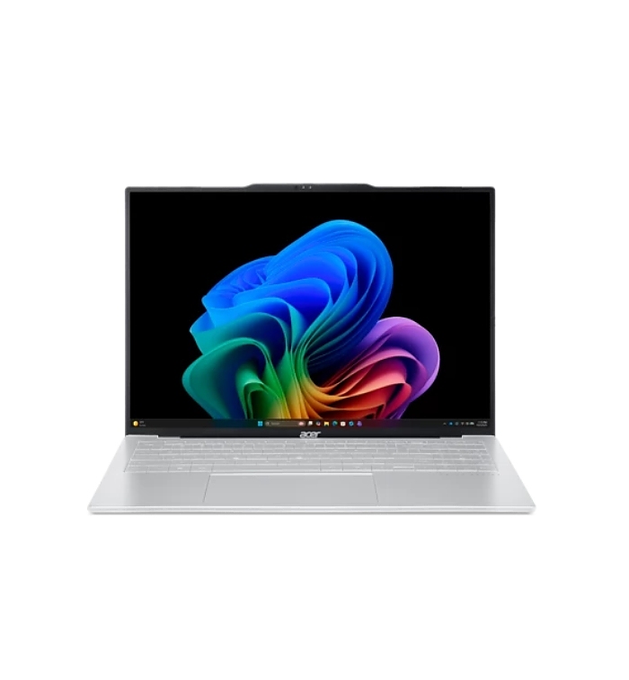 Acer Swift Air 16, SFA16-61M-R3XW, AMD Ryzen AI 7 350 (8C/16T, up to 5.0GHz, 16MB), 16" WUXGA OLED (1920x1200), 16GB LPDDR5&nbsp; (Onboard), 1TB PCIe NVMe SSD, AMD Radeon 860M, WIFI 6E, BT 5.2, FHD Cam, KB Backlight, Win 11 Home, Light Silver