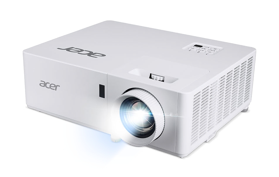 Acer Projector PL6620, Laser, DLP, WUXGA (1920x1200), 6000 ANSI Lumens, 3 000 000:1, 1.7x, 360' projection, HDMI 1x1.4+1x2.0, DC Out (5V/1.5A, USB Type A), USB (Type A), RS232, RJ45, Speaker 2x15W, 4.8kg, 3Y, White
