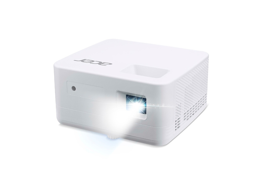 Acer Projector PD1500, DLP Portable, FHD (1920x1080), 1500 ANSI Lumens, 5000:1, 1.1x, LED Light Source, 360&deg; Projection, HDMI 1.4, DC Out (5V/2.0A), USB (Type A), Audio in/out, Speaker 5W, Bag, 2.3 kg, 3Y, White