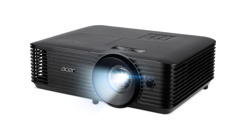 Acer Projector X1228Hn, DLP, XGA (1024x768), 4800 ANSI Lumens, 20 000:1, 1.1x, 3D ready, HDMI 1.4x2, VGA in/out,  DC Out (5V/1.5A, USB-A), RCA, RS232, RG-45, Audio in/out, Auto keystone, Speaker 3W, 2.7kg, 2Y, Black