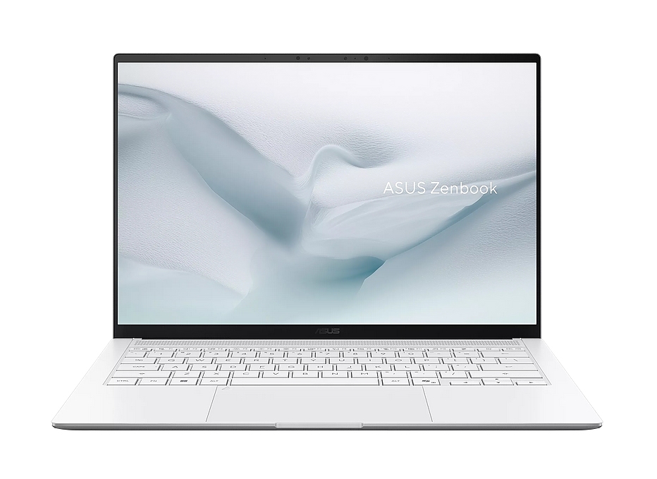 Asus Zenbook S UX5406AA-SU152X,Intel Ultra 9 386H 2.1 GHz (18MB Cache, up to 4.9 GHz, 16 cores, 16 Threads), 14" OLED (WQXGA+(WQ+) 2880X1800 16:10), 120 Hz,  32GB LPDDR5X (16 GB on BD),1TB SSD, Backlit Chiclet Keyboard, Windows 11 Pro,Scandinavian White,