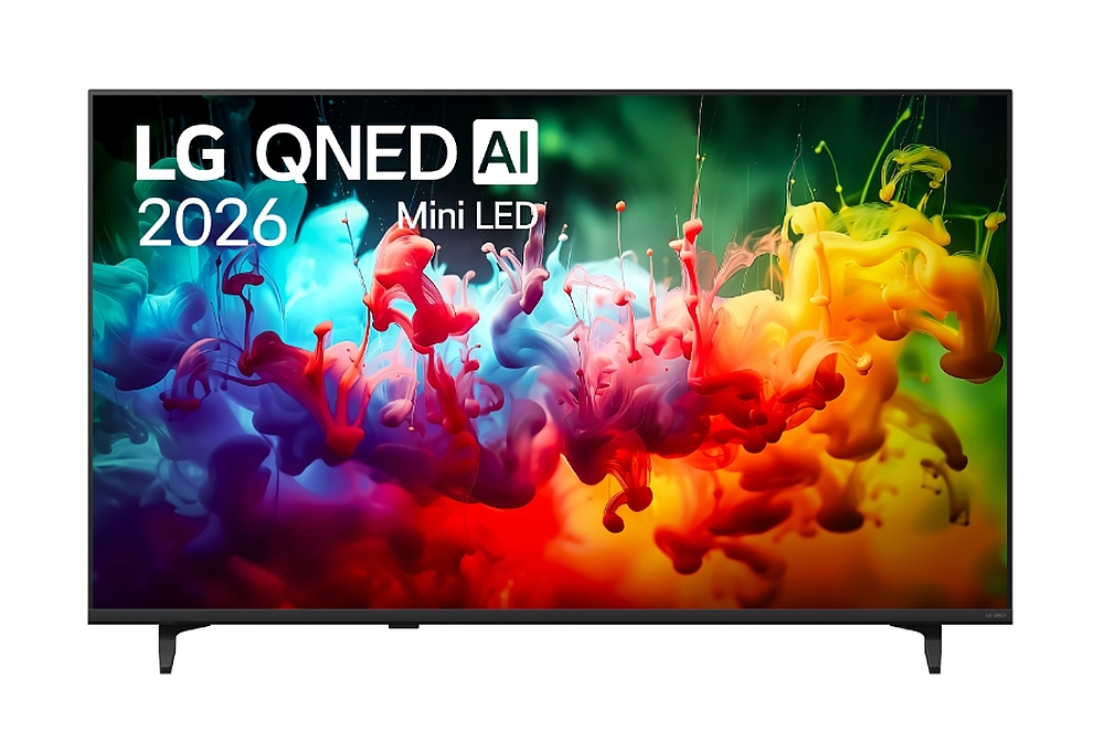 LG 55QNED70B3C, 55" 4K QNED MiniLED Smart TV, 3840x2160, DVB-T2/C/S2, Alpha 7 AI Processor, HDR10 / HLG, webOS 26 ThinQ, VRR / ALLM / HGiG, 4K Super Upscaling, WiFi 5, Bluetooth 5.3, AirPlay 2, LAN, CI, HDMI, AI Sound Pro, Google Cast, 2 pole Stand