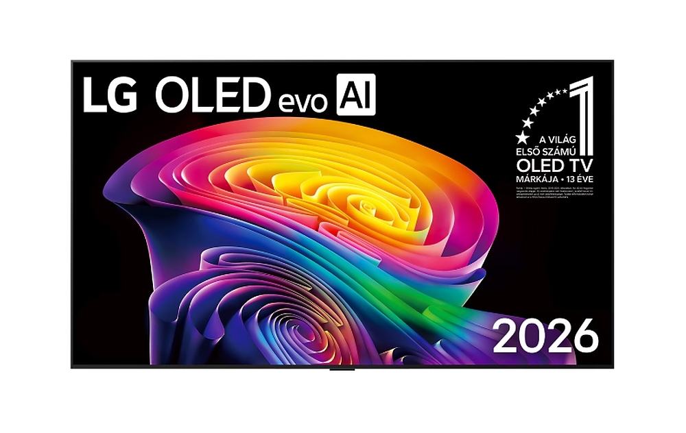LG OLED65C61LA, 65" OLED evo, 4K (3840 x 2160), DVB-C/T2/S2, Alpha 11 AI 4K Gen3, 120Hz Native (VRR 165Hz), ThinQ AI, HDR10, NVIDIA G-SYNC, AMD FreeSync, Dolby Vision, Dolby Atmos, AI Agent, Wi-Fi 6E, Bluetooth, eARC (HDMI 2), USB, Airplay 2, CI slot, Mu